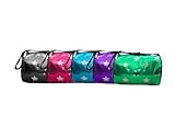 Girls Dance Duffle Sequin Star Bag with Shoulder Strap Choose Color