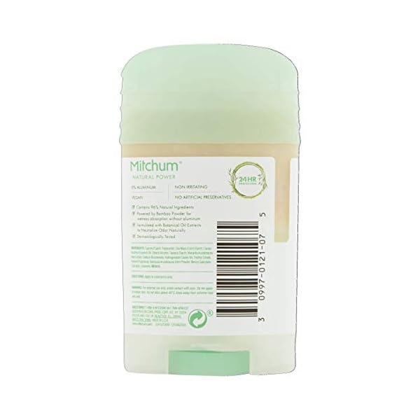 Mitchum-Women-Natural-Deodorant-Stick-Aluminium-Free-Vegan-Cruelty-Free-96-Natural-Ingredients-Coconut Mitchum Women 24HR Natural Vegan Deodorant Stick with 96% Natural Ingredients Aluminium Free, Coconut Scent…