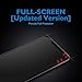 Mothca iPhone X Screen Protector Matte [Full Screen] Anti-Glare & Anti-Fingerprint Tempered Glass 9H Clear Film [Case Friendly][3D Touch ] Bubble Free for iPhone X/10, Smooth as Silk Amazing Touch