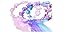 Pink Fairy Pixie Costume Flower Halo