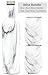 Simple Modern Wine Tumbler & Bottle Bundle | Two 12oz Insulated Wine Tumbler and One 25oz Bottle | Gifts for Women Men Her Him | Spirit Collection | Carrara Marble