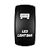 STVMotorsports® Laser Backlit Blue Rocker Switch LED LIGHT BAR 20A 12V On/off LED Light (Blue)
