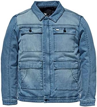 Saint Works Men's Unbreakable Workwear Denim Outerwear Jacket