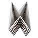 DII Fold-able Fabric Storage Container, 11 x 11 x 11-Inch, Set of 2, Brown Chevron, Small,