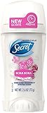 Secret Fresh Antiperspirant and Deodorant Invisible Solid, Fresh Orchid, 2.6 Ounce