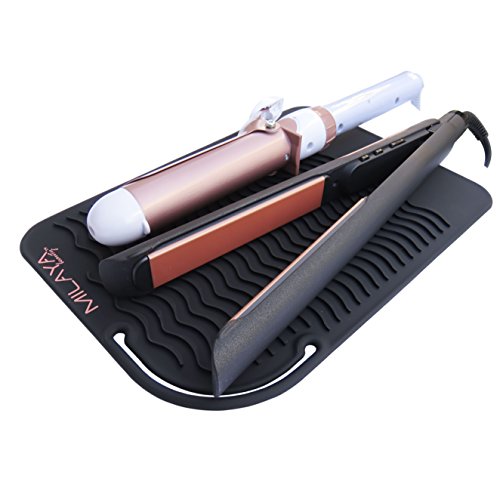 Professional Silicone Heat Resistant Styling Station Mat for All Hair Irons, Curling Iron