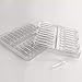2ml HPLC Vial, Membrane Solutions Autosampler Vial Clear Sample Vials 9-425 Screw-Thread Vial and Blue Screw Cap with Hole, Case of 100
