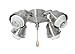 Emerson Ceiling Fans CFFC4BS 4-Light Adjustable Arm Fitter, 11-Inch Wide, 3-Inch High