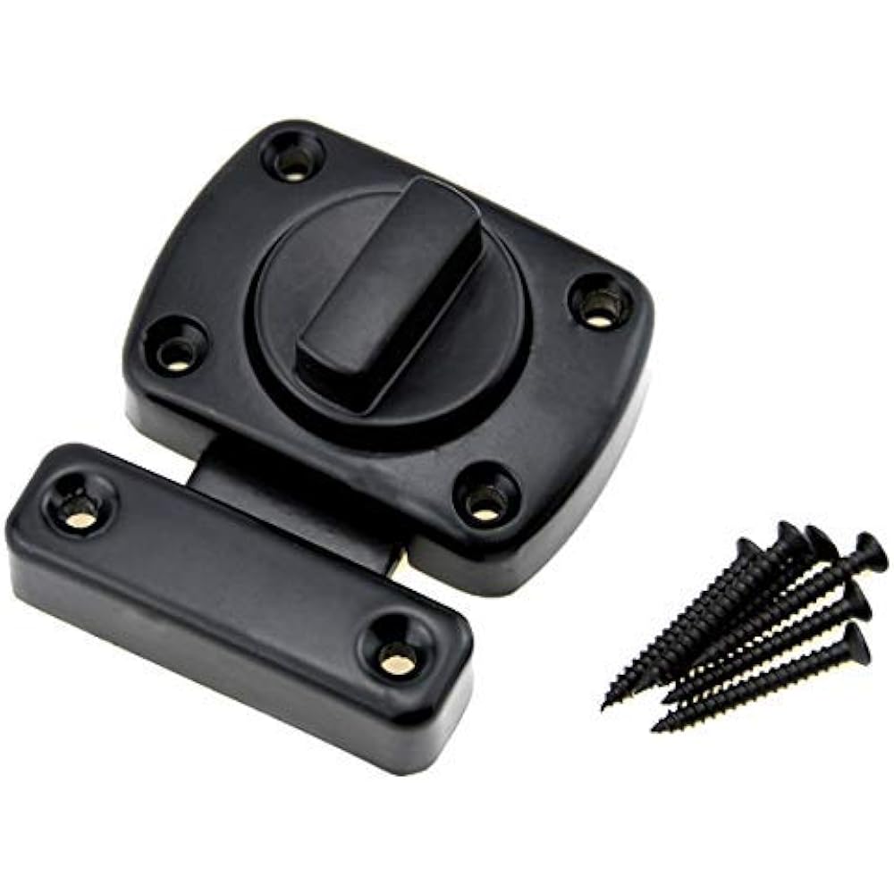 QIXIN Security Bolt Latch, Revolving Door For Front Door, Sliding