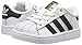 adidas Originals Infant Superstar Sneaker, White/Core Black/Core White, 9