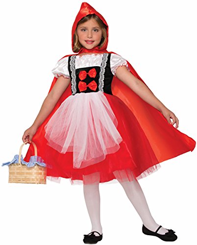 Forum Novelties Kids Red Riding Hood Dress and Cape Costume