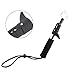 Fish Lip Grabber Fish Holder Fish Gripper Grip Stainless Steel Grip Fishing Tool For Fishing(Black)