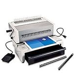GBC CombBind C800pro Electric Binding System, 425 Sheets, 16w x 15d x 12h, Gray, EA - GBC27170