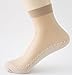 Amandir 10 Pairs / 12 Pairs Women's Nylon Ankle High Sheer Socks, Non Slip Ankle Socks