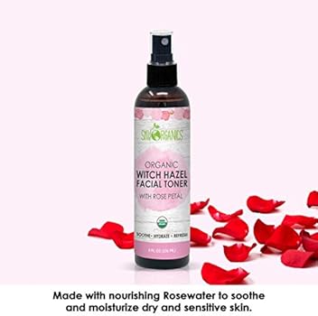 sky organics witch hazel facial toner