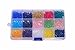 LK-CRAFTS Wholesale Lot 750pcs Bicone (Similar Cut #5328/5301) 6mm Crystal Beads 15 Colors with Storage Box #1