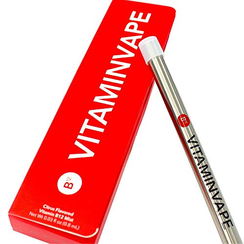 VitaminVape B12 Inhaler - Boost Energy with Natural Vitamin B12 Aromatherapy - 28 Servings, Citrus Flavor (Single) VitaminVape B12 Inhaler - Boost Energy with Natural Vitamin B12 Aromatherapy - 28 Servings, Citrus Flavor (Single)