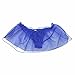 FEESHOW Men's Jockstrap Lace Briefs SISSY POUCH Underwear Ruffle Skirted Crossdress Panties Blue Medium