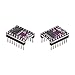 KINGPRINT DRV8825 Stepper Motor Driver Module with Heat Sink for 3D Printer Rrerap Ramps 1.4 A4988 (Pack of 5pcs)