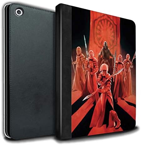 Tablet Case for Apple iPad 9.7 2018/6th Gen Star Wars First Order Villains Supreme Leader Snoke Design Flip Faux Book PU Leather Cover
