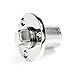MIZUGIWA Marine Drain Plug,Boat Garboard Drain Plug Kit Stainless Steel