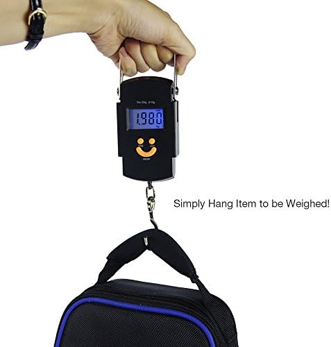 Portable LCD Digital Hanging Luggage Scale Travel Electronic Weight Escala Bascula