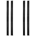Black Ice Snowmobile Trailer Ski Guides 7' 10