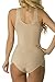 Velvet Kitten Lacey Accent Body Shaper Bodysuit #303538 (Medium, Nude)