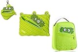 ZIPIT Monstar Lunch Bag & Pouches Set, Lime
