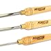 Hurricane Turning Tools, HSS, 3 Piece Spindle Gouge Set (1/4