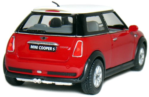 5" Die-cast Mini Cooper S 1/28 Scale (Red).