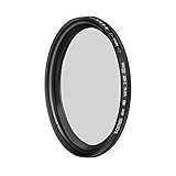 ZOMEI 82mm ND Fader Neutral Density Adjustable Variable Filter with AGC Optical Glass (ND2 to ND400)