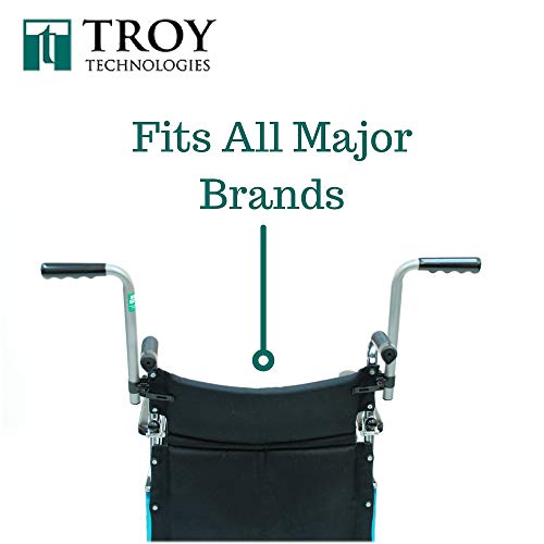 Troy Technologies | Wheelchair Push Handle Extender (Heavy Duty) - Universal Attachments for Wheelchairs and Stollers