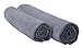 SCENEREAL Microfiber Dog Absorbent Bath Towels 2 Pcs/Set Grooming House Bathroom Quick Drying Towel Best for Small to Large Dogs Cats Pets Size 24