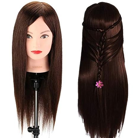 Buy Majik Salon Use Human Hair Dummy Mannequin Head Human Hair