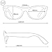 WearMe Pro - Round Matte Frame Mirrored Sunglasses