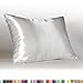 BLISSFORD Luxury Satin Pillowcase for Hair – Queen Satin Pillowcase with Zipper, White (1 per Pack)