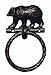 Park Designs Cast Bear Towel Ring Hook