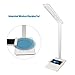 MACASA Led Desk Lamp Dimmable Table Lamp with Qi Wireless Charger for iPhone X / 8 Plus,4 Color Temperatures 6 Adjustable Brightness,Timer Setting,USB Charging Port,Touch Control& Memory Function