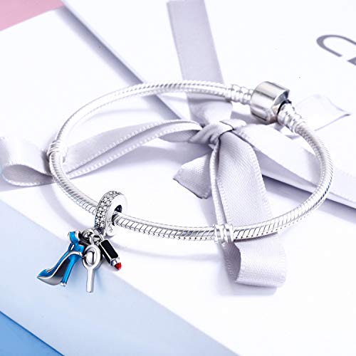 1 Linorui+Sterling+High+Heeled+Bracelet+Necklace
