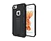 Vabogu Compatible with iPhone XR Cases, Soft TPU & Hard PC Rugged Dual Layer Case 6.1 inch 2018 - Black (Black)