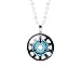 Marvel Avengers Iron Man Arc Reactor Super Hero Geekery Cool Jewelry Necklace for Women Men