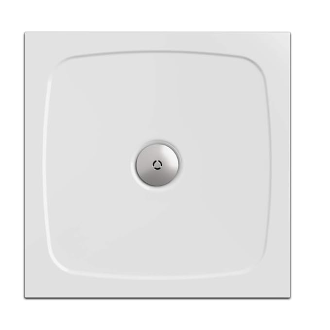 Duschwanne/Duschtasse Nordona® SIMPLEX, quadratisch 90 x 90 cm | Extra-Flache Aufbau-Höhe: 3 cm | Kompatibel mit Nordona® VersoFlat Ablauf