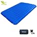 KingCamp Lightweight Camping Air Bed 2 Person Sleeping Pad Mattress PVC-Free with Battery Operated Pump