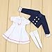 Original Doll Clohtes Outfit, Old School Uniform(Coat + Dress + Stocking) , Doll Dress Up for 1/6 12inch Doll or ICY Doll- Fortune Days(YW-YF011)