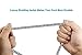 iPhone Cable - Aonsen 3Pack 6FT Extra Long Nylon Braided Charging Cord Charger, Lightning to USB Cable for iPhone 7, 7 Plus, SE, 6s, 6, 6 +, 5, 5s, iPad Air / Mini, iPod (GreyWhite)