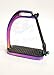 Lift Sports 4.75″ Rainbow Multi Color Horse Riding Peacock Safety Saddle Stirrups Irons Gloss Finish Fillis English Riding Protection Saddle Stainless Steel Equestrian Kids Childrenthumb 2