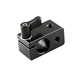 NICEYRIG 15mm Rod Clamp Rail Connector Adapter w/Four 1/4