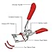 FIXBODY Eyelash Curler - Professioner Lash Curler with Silicone Refill Pad，No Pinch Design Lash Curling Tool Set for Eye Safety & Stunning Eyelashes （Red）