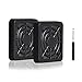 ELUTENG 40mm Fan Filter 2 Pack Dustproof Cover USB Cooling Ventilator Plastic Grill 40x40 USB Fan Blower Mesh Kit Compatible for DIY 4cm Computer Case Fan Dirt Filtering primary